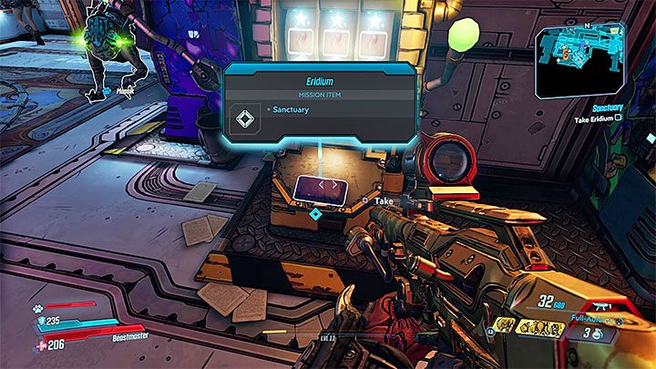 Wyrusz teraz do klubu nocnego Moxxi, który znajduje się po przeciwnej stronie statku od sklepu Marcusa (skorzystaj z dowolnych schodów na wyższe poziomy) - Sanctuary | Solucja Borderlands 3 - Borderlands 3 - poradnik do gry