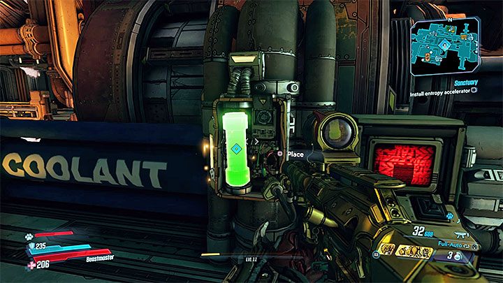 Niezależnie od tego czy dokonałeś zakupów czy nie Earl wyrzuci ze składziku Entropy Accelerator - Sanctuary | Solucja Borderlands 3 - Borderlands 3 - poradnik do gry