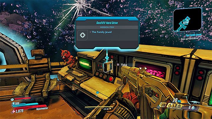 Użyj szybkiej podróży żeby powrócić do Sanctuary - The Family Jewel | Solucja Borderlands 3 - Borderlands 3 - poradnik do gry