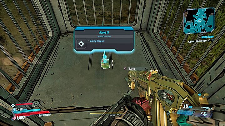 Kolejny krok to odnalezienie Agenta Quietfoota - Going Rogue | Solucja Borderlands 3 - Borderlands 3 - poradnik do gry