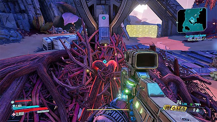 Podążaj za aktualizowanymi na bieżąco znacznikami celu misji - The First Vault Hunter | Solucja Borderlands 3 - Borderlands 3 - poradnik do gry