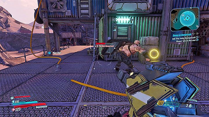 Wyrusz do lokacji Bloodbuckets Chapel, w której przebywa lider bandytów o pseudonimie The Holy Dumptruck - Pandora | Zadanie poboczne w Borderlands 3 - Borderlands 3 - poradnik do gry