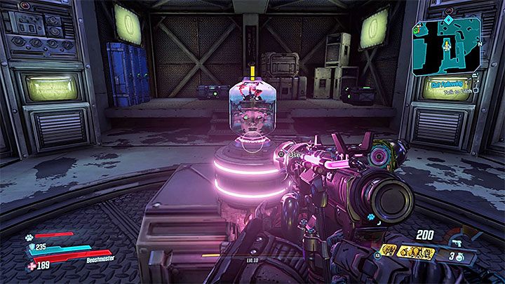 Wejdź w interakcję z głową umieszczoną w słoiku - Pandora | Zadanie poboczne w Borderlands 3 - Borderlands 3 - poradnik do gry