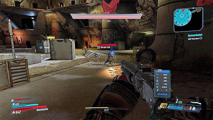 W kolejnych dwóch fazach walki praktycznie nic nie zmienia się - Warden | Trudni przeciwnicy w Borderlands 3 - Borderlands 3 - poradnik do gry