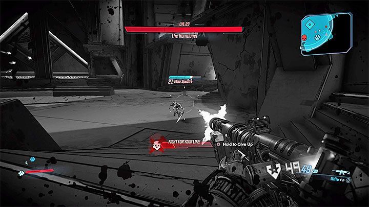 Ataki Rampagera mogą oczywiście doprowadzić do łatwego powalenia głównego bohatera - Beneath the Meridian | Solucja Borderlands 3 - Borderlands 3 - poradnik do gry