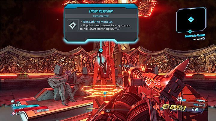 Pokonany boss pozostawi po sobie mnóstwo kredytów, eridium oraz cennego losowego lootu - Beneath the Meridian | Solucja Borderlands 3 - Borderlands 3 - poradnik do gry