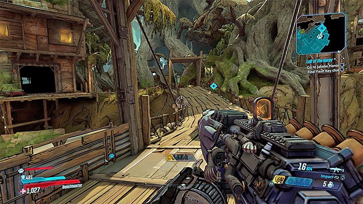Powróć do regionu Floodmoor Basin i spotkaj się w Knotty Peak z Wainwrightem Jakobsem - Lair of the Harpy | Solucja Borderlands 3 - Borderlands 3 - poradnik do gry