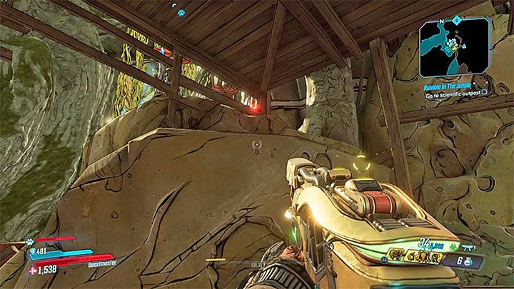Ponownie obróć się w lewo, tym razem tylko nieznacznie - Jak dotrzeć do dziennika Typhon Log w Voracious Canopy w Borderlands 3? - Borderlands 3 - poradnik do gry