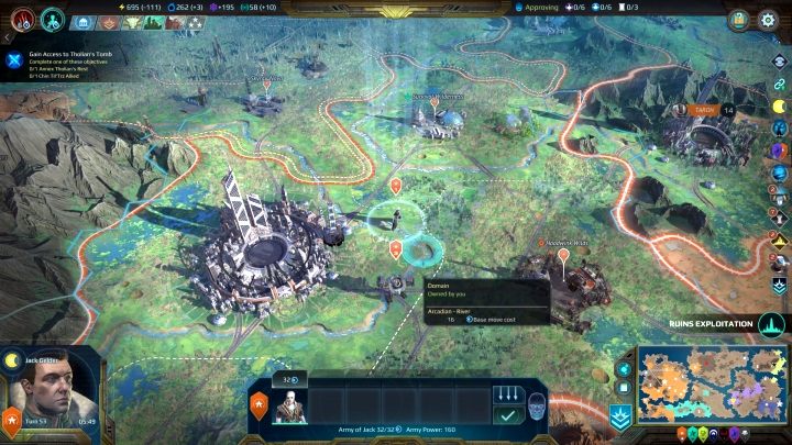 Każda jednostka na mapie traktowana jest jako oddzielna armia. - Zarządzanie armią w Age of Wonders Planetfall - Age of Wonders Planetfall - poradnik do gry