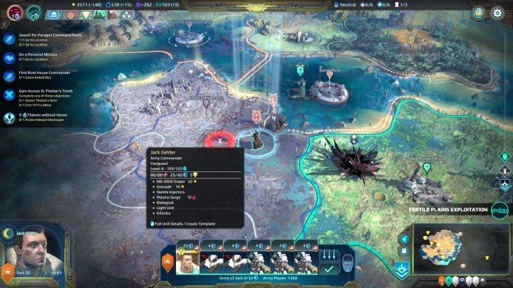 Armia dowodzona przez bohatera. - Dowódcy armii i bohaterowie w Age of Wonders Planetfall - Age of Wonders Planetfall - poradnik do gry