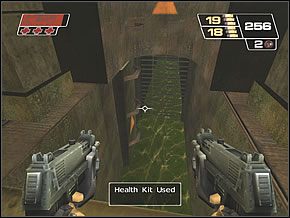 Podejdź do drabinki i ruszaj nią na samą górę - Alone in the Dark | Underground | Red Faction II - Red Faction II - poradnik do gry