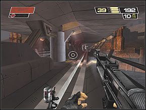 To miejsce z drabinką prowadzącą w dół - The Bridge | Underground | Red Faction II - Red Faction II - poradnik do gry