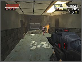 Zanim sam zaczniesz skakać, warto zająć się najpierw snajperami - High Rise Hell | Hanging in the Hood | Red Faction II - Red Faction II - poradnik do gry