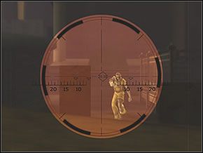 Czas wyjść z budynku, rozwalając ścianę z granatnika - proponują zniszczyć tą na lewo od okien - Cemetery | Dancing with the Dead | Red Faction II - Red Faction II - poradnik do gry