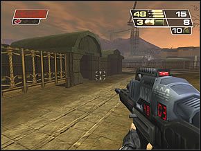 Ten bonus w panujących tutaj warunkach może być trudny do znalezienia - Cemetery | Dancing with the Dead | Red Faction II - Red Faction II - poradnik do gry