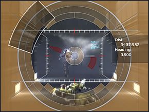 Uważaj przechodząc przez wąską kładkę - Industrial Processing | Inside the Nano Base | Red Faction II - Red Faction II - poradnik do gry