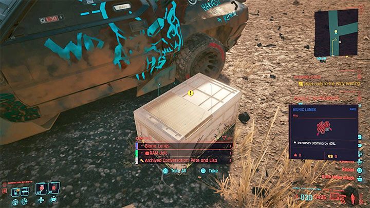 Warto zaznaczyć, że wszczepy możesz też pozyskiwać w formie lootu - Cyberpunk 2077: Trofea - lista osiągnięć - Cyberpunk 2077 - poradnik do gry