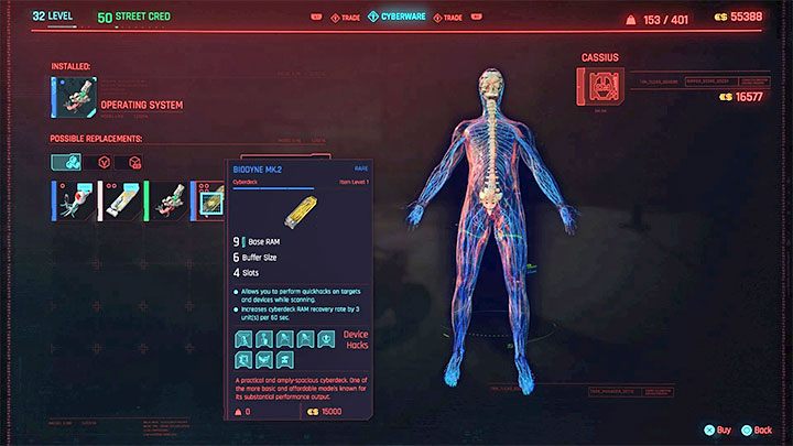 W zdobyciu trofeum pomoże ci cyberdeck używany w Naruszeniach Protokołu - Cyberpunk 2077: Trofea - lista osiągnięć - Cyberpunk 2077 - poradnik do gry