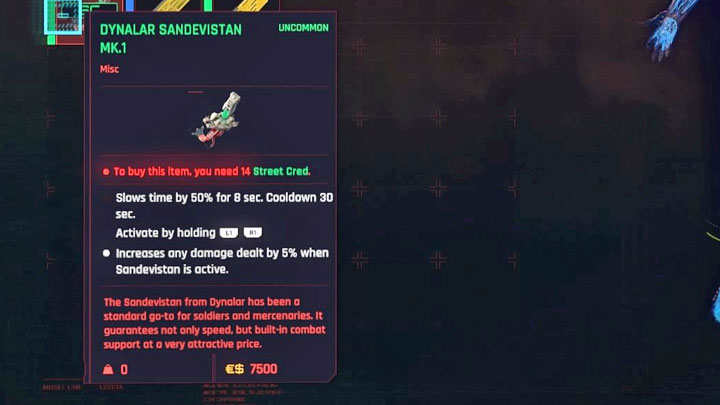 Efekt spowolnienia czasu możesz uzyskać na różne sposoby - Cyberpunk 2077: Trofea - lista osiągnięć - Cyberpunk 2077 - poradnik do gry
