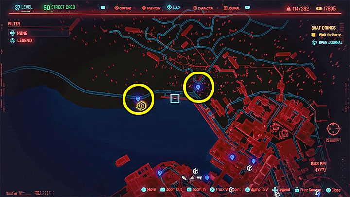 Wszystkie punkty szybkiej podróży powinieneś odkryć podczas normalnego przechodzenia gry, tzn - Cyberpunk 2077: Trofea - lista osiągnięć - Cyberpunk 2077 - poradnik do gry