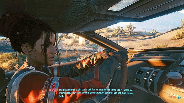 Tak, gra przewiduje opcję romansu z Panam - Cyberpunk 2077: Panam Palmer - romans/seks - Cyberpunk 2077 - poradnik do gry