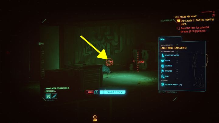 Początkowo nie możecie jeszcze strzelać i możecie wykonać opcjonalny rekonesans - Cyberpunk Phantom Liberty: Czarne czy czerwone? - solucja, opis przejścia - Cyberpunk 2077 - poradnik do gry