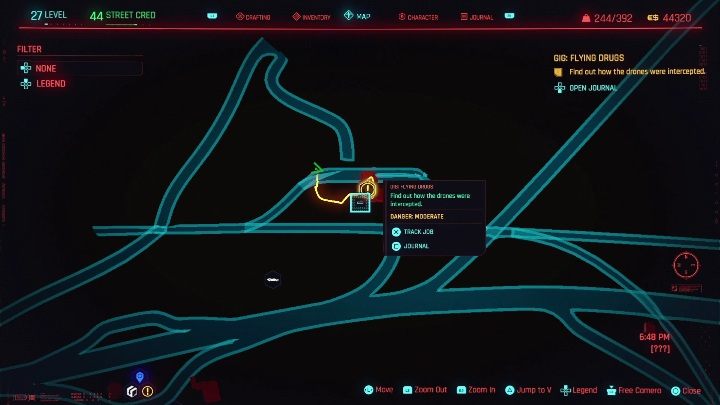 Lokalizacja: wschodnia część Badlands, Red Peaks - Cyberpunk 2077: Sabotaż, Badlands - kontrakty, solucja, mapa - Cyberpunk 2077 - poradnik do gry