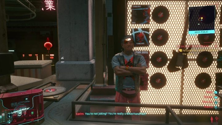 Twoje zadanie jest bardzo proste, musisz porozmawiać z mężczyzną grającym na rynku - Cyberpunk 2077: Relikt przeszłości - solucja, opis przejścia - Cyberpunk 2077 - poradnik do gry