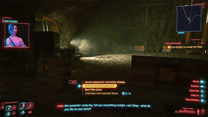 Jak zacząć quest: Musisz najpierw ukończyć poboczne zadanie Mechaniczna dziewczyna - Cyberpunk 2077: Pizza party/Talkin Bout a Revolution (Judy) - solucja - Cyberpunk 2077 - poradnik do gry