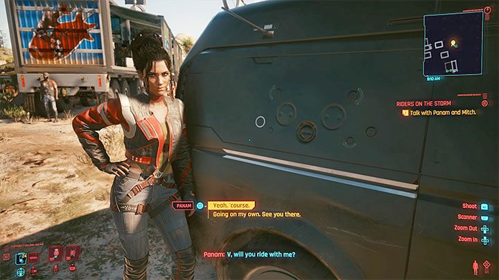 Odbierz od Mitcha specyfik SuperJet, który zostanie użyty do przywrócenia Saula do pełni sił - Cyberpunk 2077: Kto sieje wiatr/Riders on the Storm (Panam) - solucja - Cyberpunk 2077 - poradnik do gry