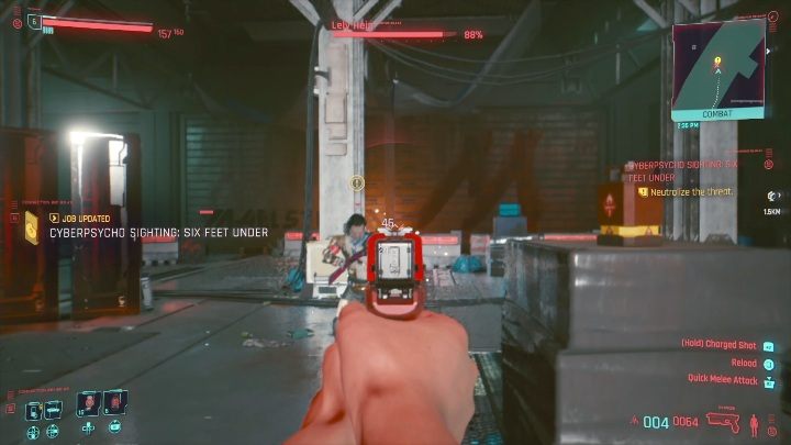 Ważne informacje o walce z Heinem - Cyberpunk 2077: Głęboko pod ziemią - cyberpsychopata, solucja - Cyberpunk 2077 - poradnik do gry