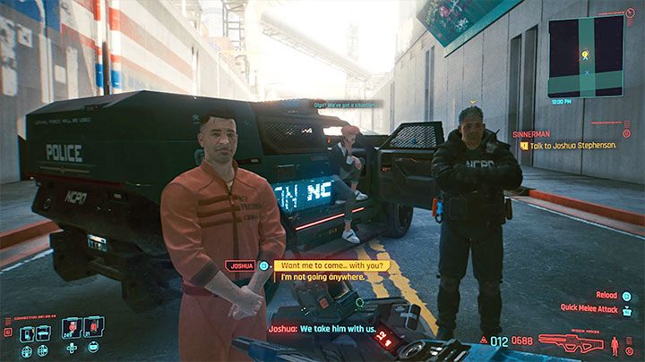 Jeżeli Joshua zginął, to możesz otrzymać zapłatę od Wakako za wykonane zlecenie - Cyberpunk 2077: Uliczna sprawiedliwość/Sinnerman - solucja, opis przejścia - Cyberpunk 2077 - poradnik do gry
