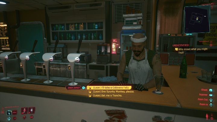 Misja ta rozpocznie się od rozmowy z sprzedawcą jedzenia, w małej knajpce na rogu budynku - Cyberpunk 2077: Bohater - solucja, opis przejścia - Cyberpunk 2077 - poradnik do gry