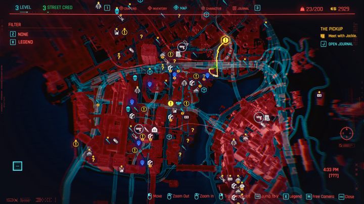Amunicje znajdziesz też u handlarzy bronią - zostali oni oznaczeni na mapie ikoną pistoletu - Cyberpunk 2077: Jak zdobywać amunicję? - Cyberpunk 2077 - poradnik do gry