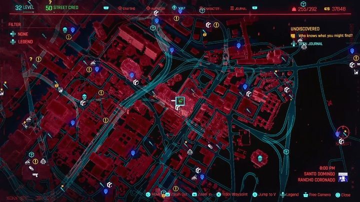 Lokalizacja: wschodnia część Santo Domingo, Rancho Coronado - Cyberpunk 2077: Sabotaż, Santo Domingo - kontrakty, solucja, mapa - Cyberpunk 2077 - poradnik do gry