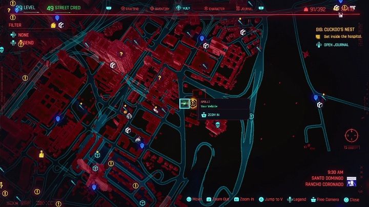 Lokalizacja: wschodnia część Santo Domingo, Rancho Coronado - Cyberpunk 2077: Ratunek, Santo Domingo - kontrakty, solucja, mapa - Cyberpunk 2077 - poradnik do gry