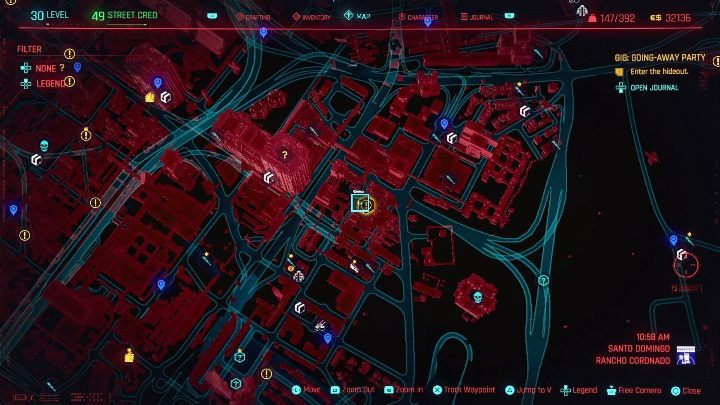 Lokalizacja: wschodnia część Santo Domingo, Rancho Coronado - Cyberpunk 2077: Ratunek, Santo Domingo - kontrakty, solucja, mapa - Cyberpunk 2077 - poradnik do gry