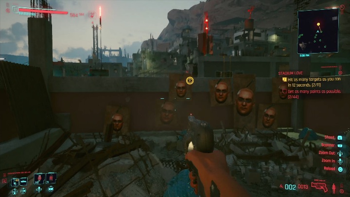 Aby wygrać zawody strzeleckie musisz ustrzelić 44 cele i zdobyć 44 punkty - Cyberpunk 2077: Umarł boss, niech żyje boss - solucja, opis przejścia - Cyberpunk 2077 - poradnik do gry