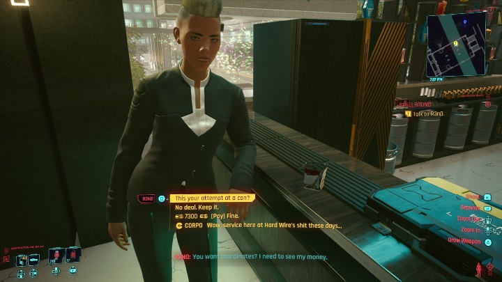 Udaj się na miejsce spotkania - Cyberpunk 2077: Księga zaklęć - solucja, opis przejścia - Cyberpunk 2077 - poradnik do gry