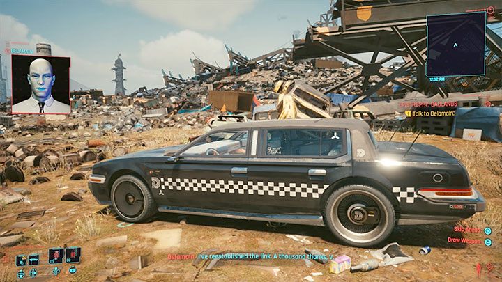 Dla przypomnienia Delamain to nazwa sztucznej inteligencji i jednocześnie autonomicznych taksówek podróżujących po Night City - Cyberpunk 2077: Wszystkie darmowe pojazdy - Cyberpunk 2077 - poradnik do gry