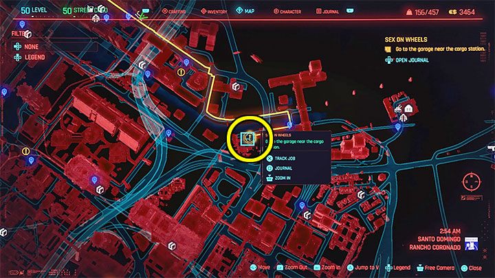 Musisz odczekać kilka dni aż otrzymasz informację o lokalizacji garażu z autem - Cyberpunk 2077: Darmowe pojazdy - lista - Cyberpunk 2077 - poradnik do gry