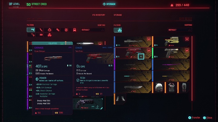 Sposób odblokowania: w trakcie wykonywania zadania głównego Bilet wstępu - Cyberpunk 2077: Ikoniczne bronie - lista - Cyberpunk 2077 - poradnik do gry
