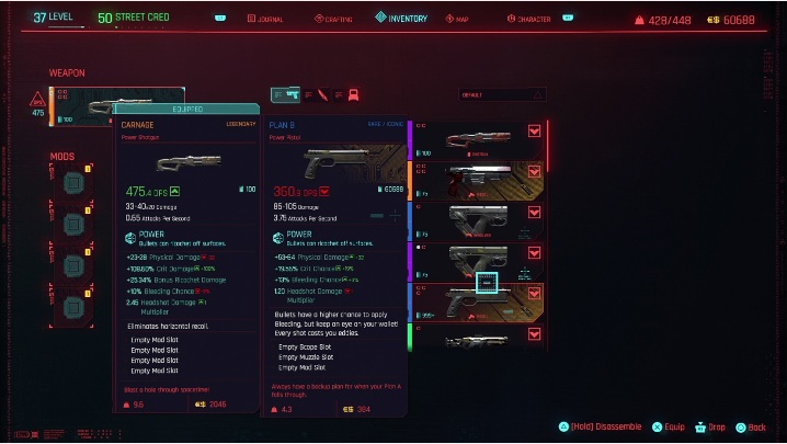 Sposób odblokowania: broń tę zdobędziesz w ramach zadania pobocznego Odwilż - Cyberpunk 2077: Ikoniczne bronie - lista - Cyberpunk 2077 - poradnik do gry