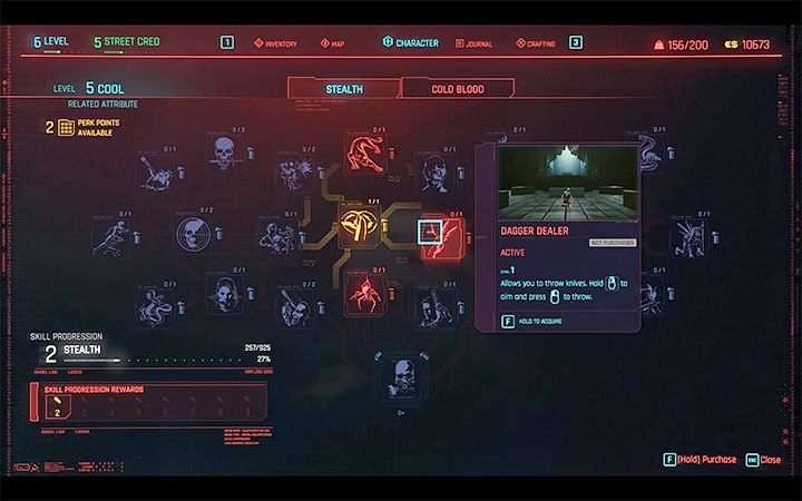 W grze jest mnóstwo atutów (perków) do odblokowania - po około 20 unikalnych (nie licząc ulepszeń) na każde drzewko umiejętności - Cyberpunk 2077: Rozwój postaci - jak przebiega? - Cyberpunk 2077 - poradnik do gry