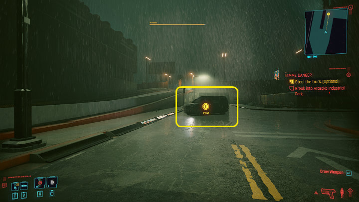 W naszym przewodniku skorzystamy z opcji kradzieży ciężarówki - Cyberpunk 2077: Koty w ciemności/Gimme Danger - solucja, opis przejścia - Cyberpunk 2077 - poradnik do gry