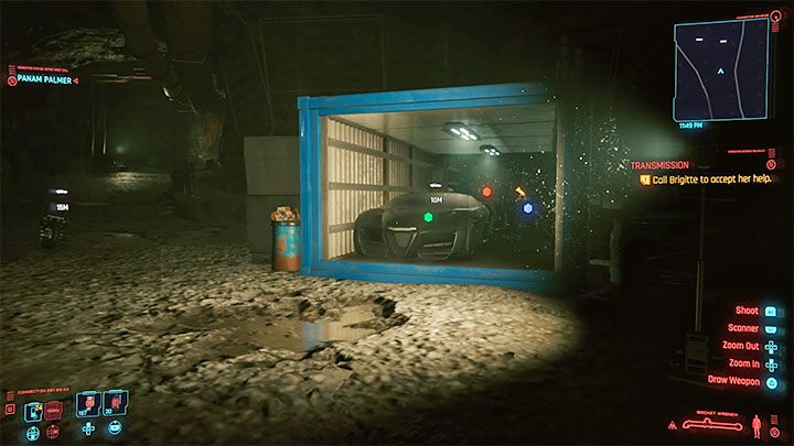 Musisz znaleźć niebieski kontener z autem w jednym z kopalnianych tuneli - Cyberpunk 2077: Badlands, Kroniki kryminalne - mapa, solucja - Cyberpunk 2077 - poradnik do gry