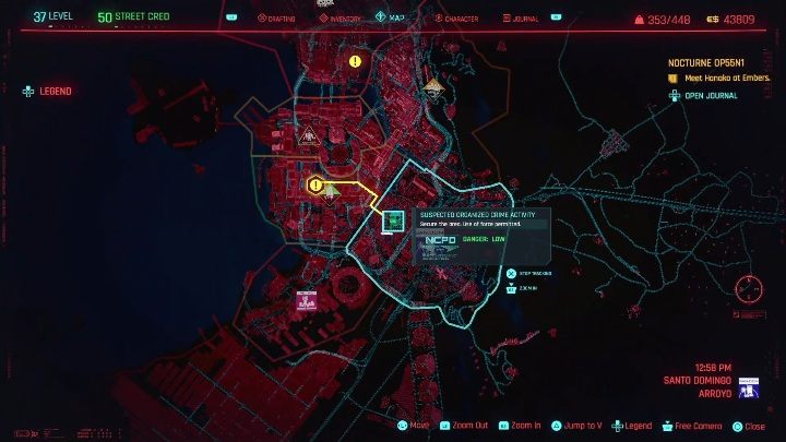 3 - Cyberpunk 2077: Santo Domingo, Kroniki kryminalne - mapa, solucja - Cyberpunk 2077 - poradnik do gry