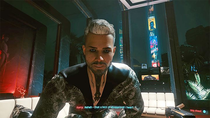 Kerry z Night City 2077 roku jest gwiazdką rocka - Cyberpunk 2077: Kerry Eurodyne - romans/seks - Cyberpunk 2077 - poradnik do gry