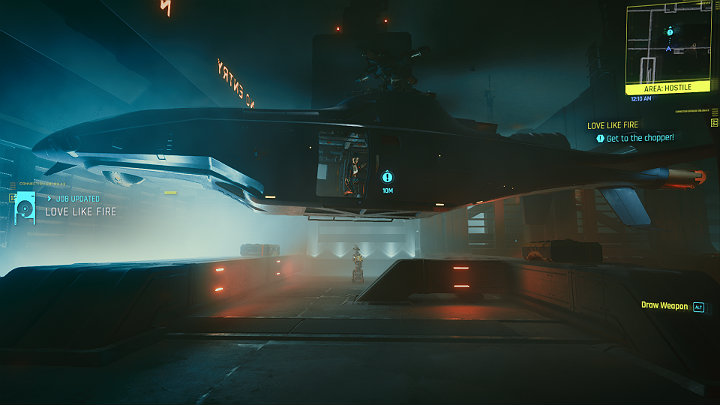 Po tym, jak wirus zostanie wpuszczony do sieci, musisz ewakuować się z budynku - Cyberpunk 2077: Operacja Firestorm/Love Like Fire - solucja, opis przejścia - Cyberpunk 2077 - poradnik do gry