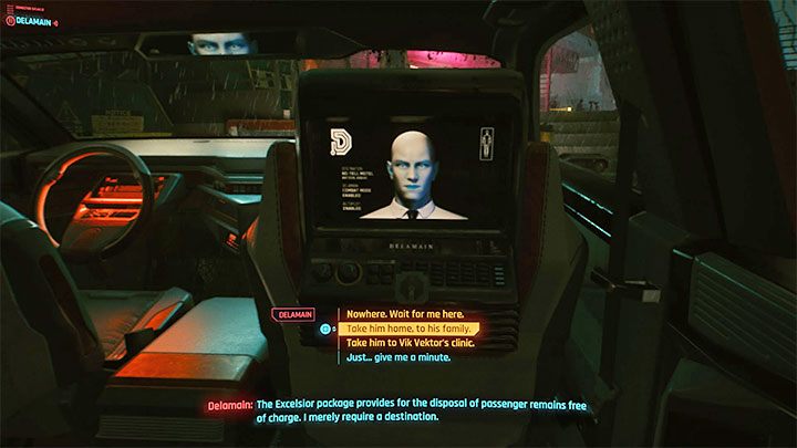 Jak zacząć quest: Okazja do rozpoczęcia tego zadania pojawia się podczas zaliczania głównej misji Skok na głęboką wodę - Cyberpunk 2077: Widzimy się w Afterlife/Heroes - solucja, opis przejścia - Cyberpunk 2077 - poradnik do gry